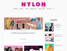 Tablet Screenshot of nylonthailand.com